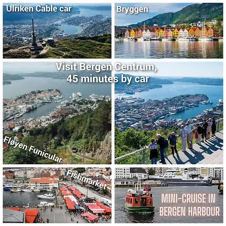 Boat Included, Waterfront Villa, Near Bergen