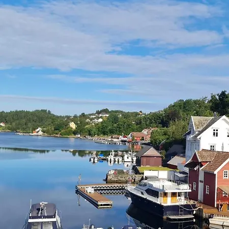 Dom wakacyjny Boat Included, Waterfront Villa, Bergen Lindås