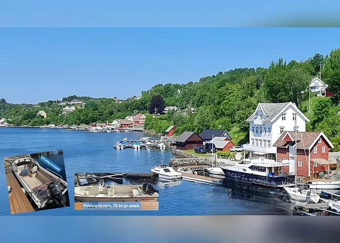 Waterfront Boat Included, Near Bergen Dom wakacyjny Lindås
