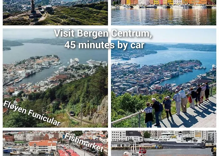 Waterfront Boat Included, Near Bergen